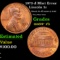 1973-d Mint Error Lincoln Cent 1c Grades Choice+ Unc RB.