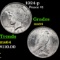 1924-p Peace Dollar $1 Grades Choice Unc