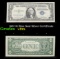 1957 $1 Blue Seal Silver Certificate Grades vf+