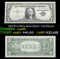 1957B $1 Blue Seal Silver Certificate Grades Select CU