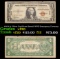 1935A $1  Silver Certificate Hawaii WWII Emergency Currency Grades vf, very fine