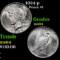 1924-p Peace Dollar $1 Grades Choice Unc