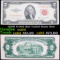 1953B $2 Red Seal United States Note Grades Choice CU