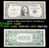 1935G $1 Blue Seal Silver Certificate Grades Gem CU