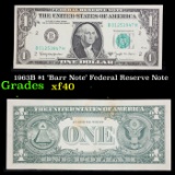1963B $1 'Barr Note' Federal Reserve Note Grades xf