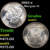 1882-s Morgan Dollar $1 Grades GEM+ Unc