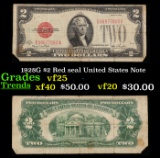 1928G $2 Red seal United States Note Grades vf+