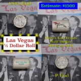 ***Auction Highlight*** Old Casino 50c Roll $10 Halves Las Vegas Casino Flamingo 1934 Walker & P Fra