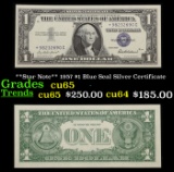 **Star Note** 1957 $1 Blue Seal Silver Certificate Grades Gem CU