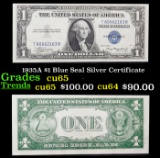 1935A $1 Blue Seal Silver Certificate Grades Gem CU