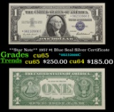 **Star Note** 1957 $1 Blue Seal Silver Certificate Grades Gem CU