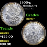 1900-p Morgan Dollar $1 Grades Select+ Unc