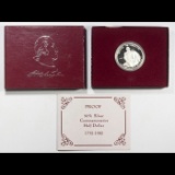 1982-s Silver Washington 50c Commemorative in Original Packaging Modern Commem Half Dollar 50c Grade