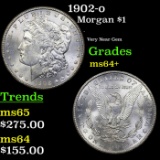 1902-o Morgan Dollar $1 Grades Choice+ Unc