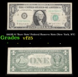 1963B $1 'Barr Note' Federal Reserve Note (New York, NY) Grades vf+