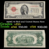 1928G $2 Red seal United States Note Grades vf+