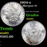 1904-o Morgan Dollar $1 Grades GEM Unc