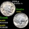 1936-p Buffalo Nickel 5c Grades GEM+ Unc