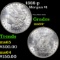 1888-p Morgan Dollar $1 Grades Choice+ Unc