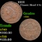 1832 Classic Head half cent 1/2c Grades vf++