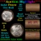 ***Auction Highlight*** Solid Uncirculated Peace silver dollar roll 1924 & P Ends, 20 coins (fc)