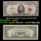 1963 $5 Red Seal United States Note Grades Select AU