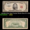 1953B $5 Red Seal United States Note Fr-1534 Grades vf+