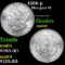 1886-p Morgan Dollar $1 Grades Choice+ Unc