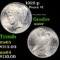 1922-p Peace Dollar $1 Grades Choice+ Unc