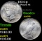 1924-p Peace Dollar $1 Grades Choice+ Unc