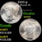 1923-p Peace Dollar $1 Grades Choice+ Unc