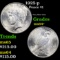 1925-p Peace Dollar $1 Grades Choice+ Unc