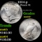 1924-p Peace Dollar $1 Grades Choice+ Unc