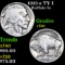 1913-s TY I Buffalo Nickel 5c Grades vf++