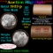 ***Auction Highlight*** Full solid date 1923-p Uncirculated Peace silver dollar roll, 20 coins (fc)