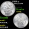 1886-p Morgan Dollar $1 Grades Choice+ Unc