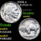 1936-s Buffalo Nickel 5c Grades Choice+ Unc