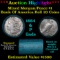 ***Auction Highlight*** Bank Of America 1884 & 'P' Ends Mixed Morgan/Peace Silver dollar roll, 20 co