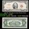 1963 $2 Red Seal United States Note Grades Choice AU/BU Slider