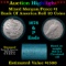 ***Auction Highlight*** Bank Of America 1878 & 'p Ends Mixed Morgan/Peace Silver dollar roll, 20 co