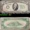 1934A $10 Green Seal Federal Reserve Note Grades f, fine