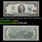 1976 $2 Federal Reserve Note 1st Day of Issue, with Stamp Grades Gem CU