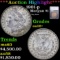 ***Auction Highlight*** 1901-p Morgan Dollar $1 Graded au58+ By SEGS (fc)