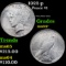 1922-p Peace Dollar $1 Grades Choice+ Unc