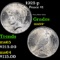 1923-p Peace Dollar $1 Grades Choice+ Unc