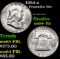 1954-s Franklin Half Dollar 50c Grades Choice Unc+ FBL