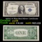 1935A $1 Blue Seal Silver Certificate Grades Choice AU/BU Slider