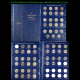 Partial Jefferson 5c Whitman book, 1939-1964. 60 coins in total.