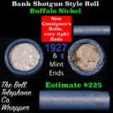 Buffalo Nickel Shotgun Roll in Old Bank Style 'Bell Telephone'  Wrapper 1927 & s Mint Ends