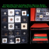 Huge Liifetime Collection - Too Many Coins To Auction Individually - This Lot is For One Page of 20